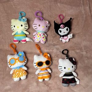 Hello Kitty Plushie Danglers Bundle